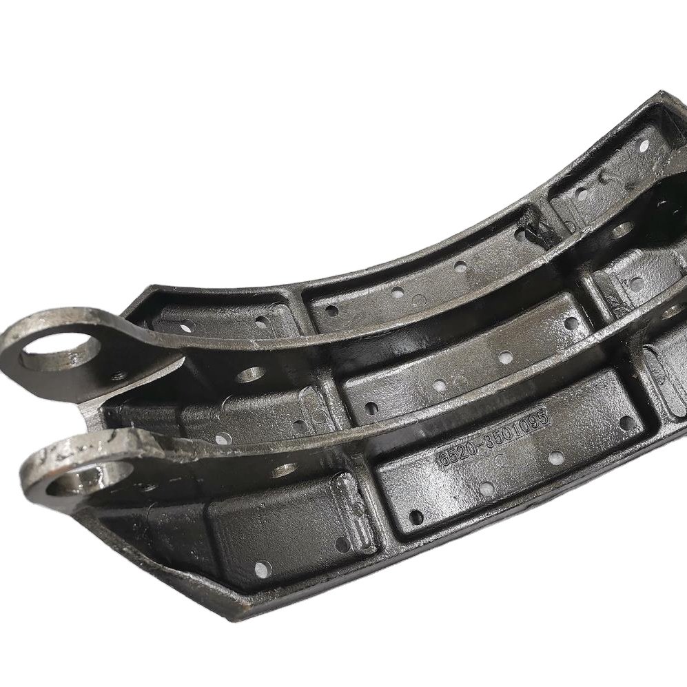 6520-3501095 Brake Shoes for Kamaz Truck RUSSIAN Lining Pad Brake Shoes